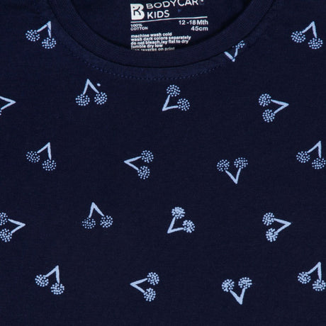 Baby Girls T-Shirt Round Neck Half Sleeves Pack of 2