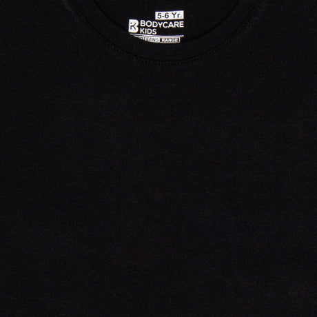 Bodycare Girls Round Neck Half Sleeves Solid Tshirt