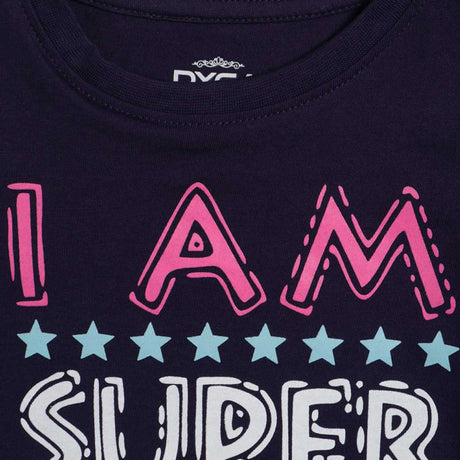 Dyca Girls Round Neck Half Sleeves T-Shirt