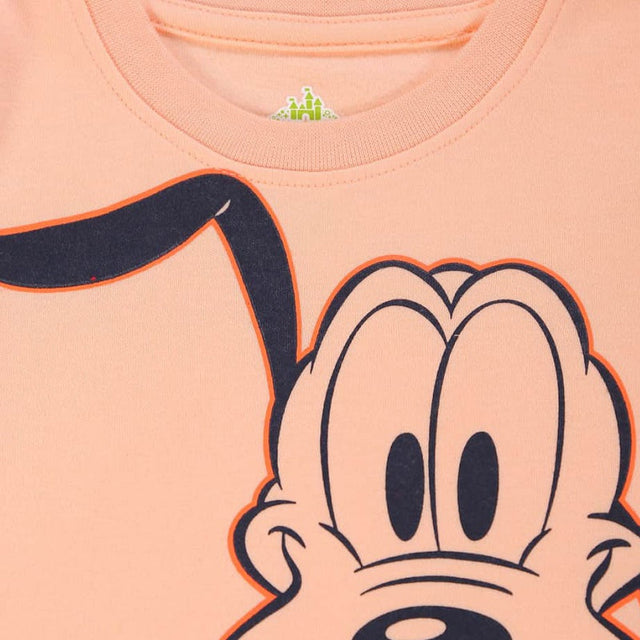 Baby Boys Mickey & Friends T-Shirt Round Neck Full Sleeves - Bodycare