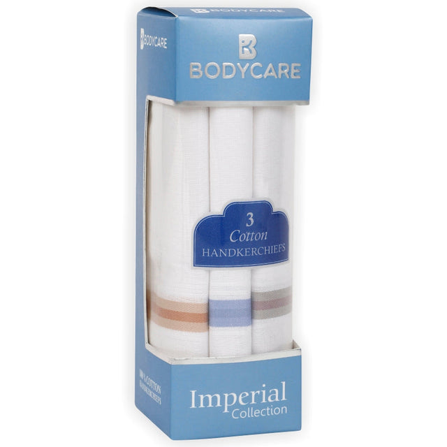 Men Cotton Handkerchief Pack of 3 - Bodycare