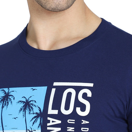 Men T-Shirt Round Neck Half Sleeves Pack of 2