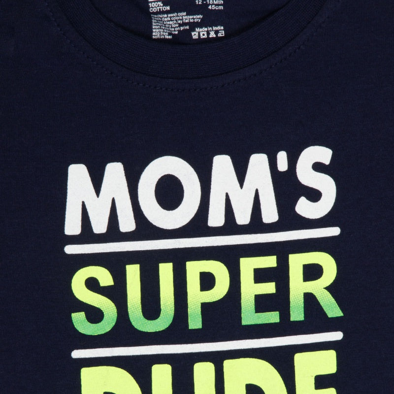 Baby Boys T-Shirt Round Neck Half Sleeves Pack of 2 - Bodycare