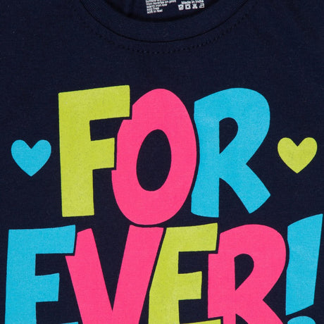 Baby Girls T-Shirt Round Neck Half Sleeves Pack of 2