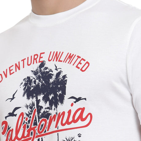 Men T-Shirt Round Neck Half Sleeves