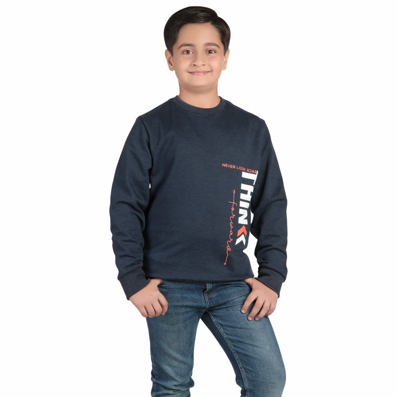 Boys Sweatshirt Round Neck Full Sleeves - Bodycare