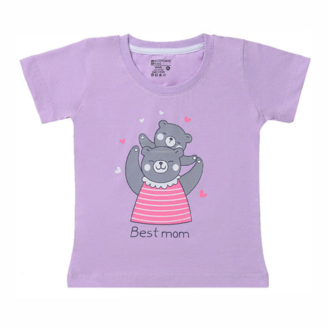 Bodycare Girls Tshirt & Pajami Night Suit Set