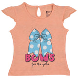 Bodycare Girls Round Neck Half Sleeves T-Shirt