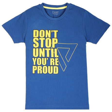 Bodycare Boys Cotton Tshirt Round Neck Half Sleeves Solid