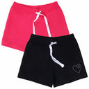 Bodycare Girls Solid Shorts Pack Of 2