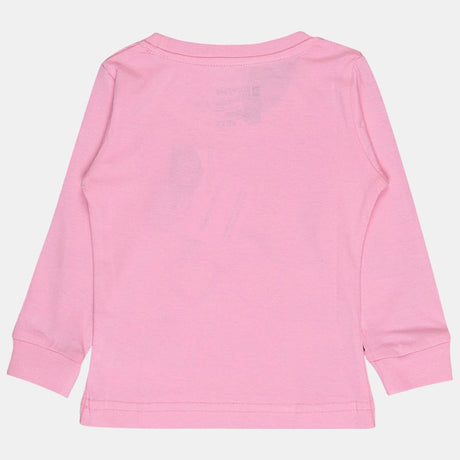Baby Girls T-Shirt Round Neck Full Sleeves Pack of 1 - Bodycare