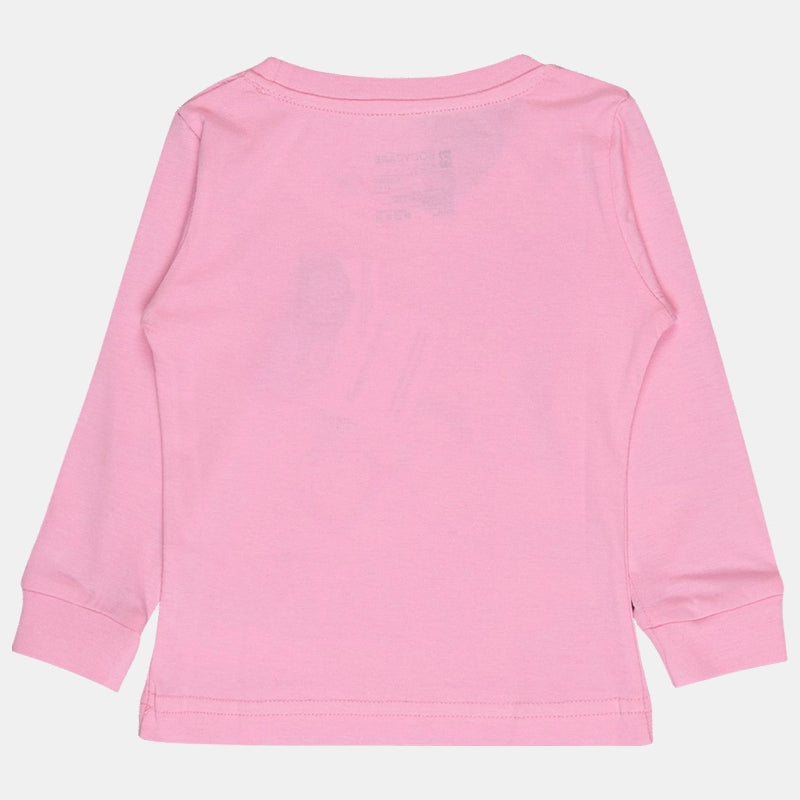 Baby Girls T-Shirt Round Neck Full Sleeves Pack of 1 - Bodycare