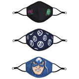 Bodycare Avengers Boys Face Mask Pack Of 3
