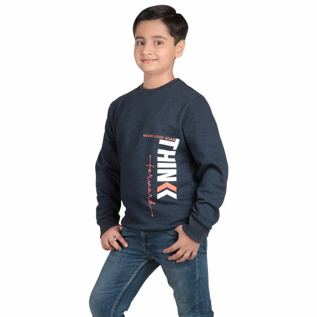 Boys Sweatshirt Round Neck Full Sleeves - Bodycare
