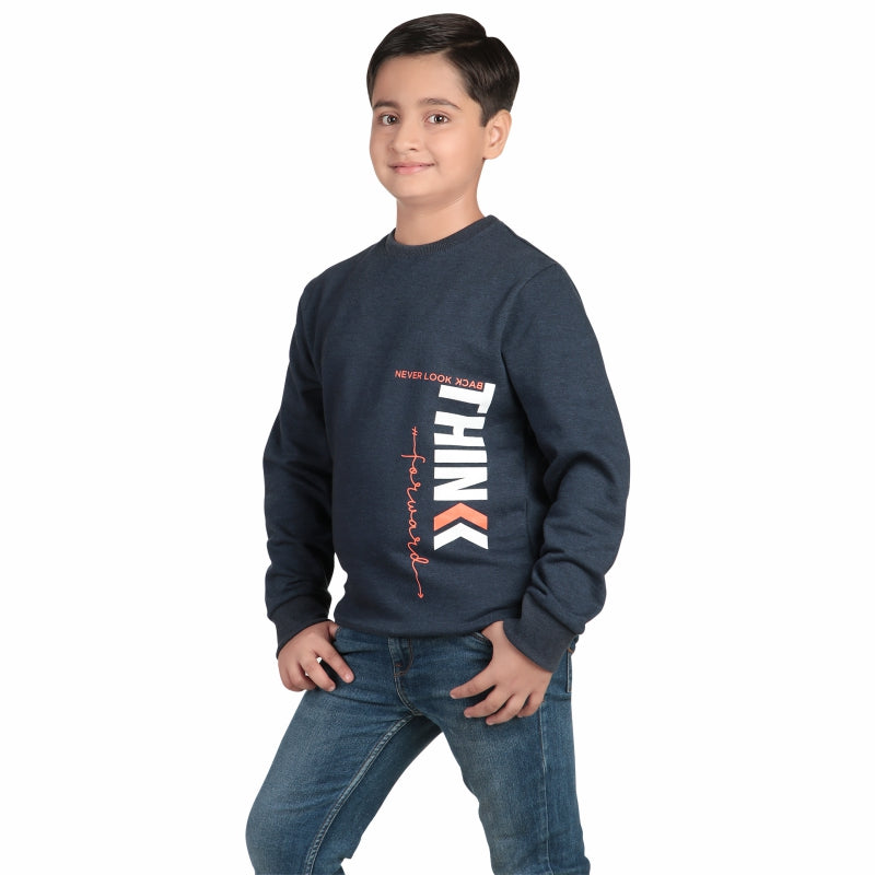 Boys Sweatshirt Round Neck Full Sleeves - Bodycare