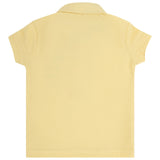 DYCA Girls Tshirt Collar Half Sleeves Solid