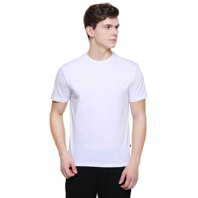 Men 100% Cotton T-Shirt Round Neck Half Sleeves - Bodycare