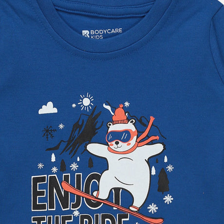 Baby Boys T-Shirt Round Neck Full Sleeves - Bodycare
