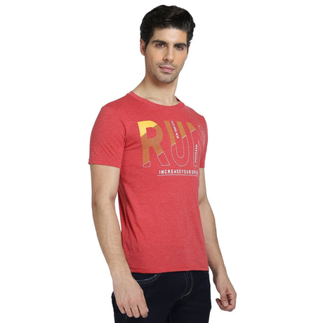 Men T-Shirt Round Neck Half Sleeves