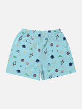 Baby Front Open Half Sleeves Short Suit Single Jersey