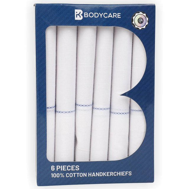 Men Cotton Handkerchief Pack of 6 - Bodycare