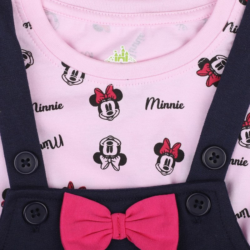 Bodycare Minnie & Friends Girls Cotton Frock Round Neck Sleeveless