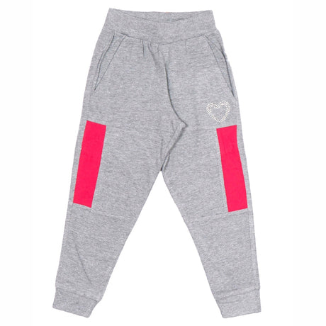 Girls 100% Cotton Track Pant Side Pockets