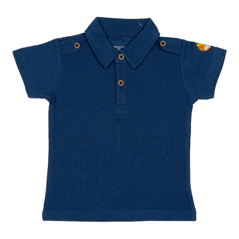 Bodycare Boys Polo Neck Half Sleeves Solid Tshirt