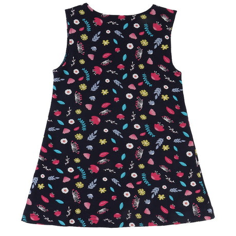 Bodycare Girls Cotton Frock Round Neck Sleeveless Pack Of 2