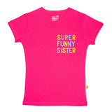 Girls 100% Cotton Round Neck Half Sleeves T-Shirt for Casual Styling, Easy Movement and Everyday Comfort