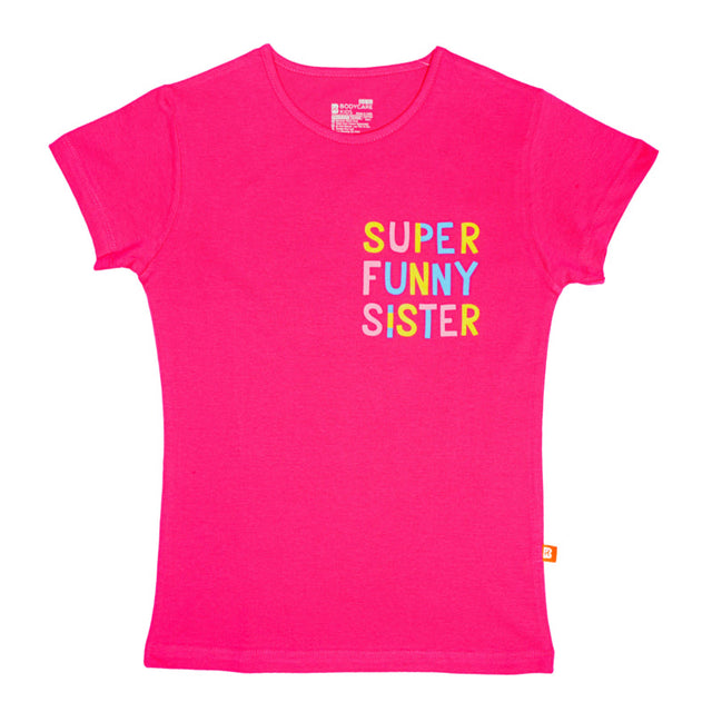 Girls 100% Cotton Round Neck Half Sleeves T-Shirt for Casual Styling, Easy Movement and Everyday Comfort
