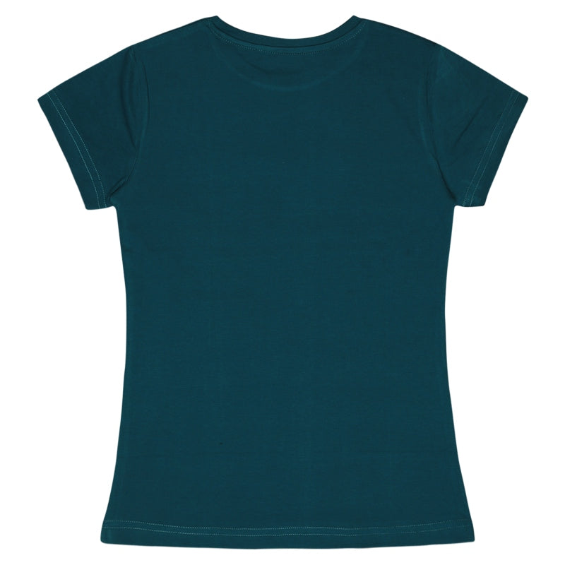 Girls 100% Cotton T-Shirt Round Neck Half Sleeves - Bodycare
