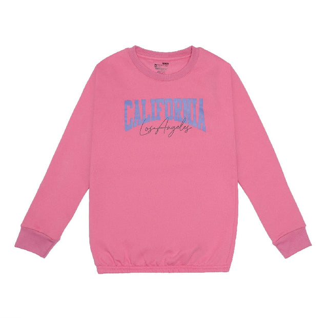 Girls Sweatshirt Round Neck Full Sleeves - Bodycare