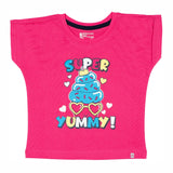 Baby Girls T-Shirt Round Neck Half Sleeves - Bodycare