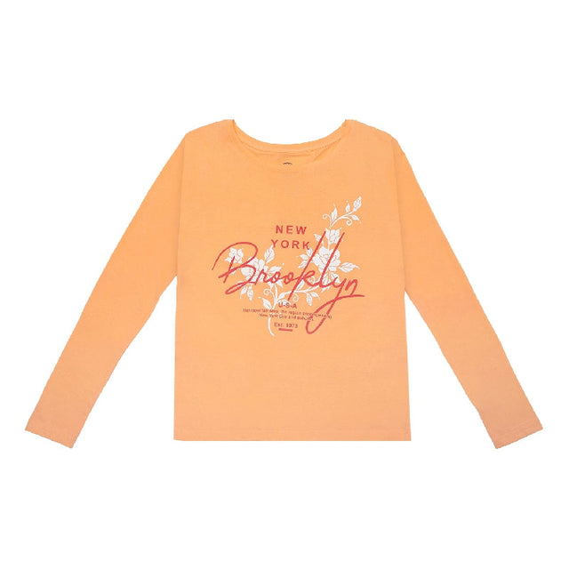 Women 100% Cotton T-Shirt Round Neck Full Sleeves - Bodycare