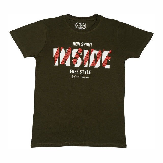 Boys T-Shirt Round Neck Half Sleeves - Bodycare