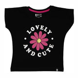 Baby Girls T-Shirt Round Neck Half Sleeves - Bodycare