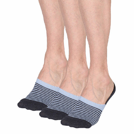 Bodycare Mens Solid Loafer Socks Pack Of 3