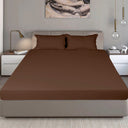 King Size Cotton Fitted Bedsheet Midnight Blue - Bodycare