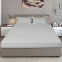 King Size Cotton Fitted Bedsheet Midnight Blue - Bodycare