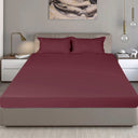 King Size Cotton Fitted Bedsheet Midnight Blue - Bodycare