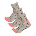 Bodycare Womens Solid Ankle Length Socks Pack Of