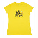 Proteens Women Round Neck Half Sleeves Tshirt