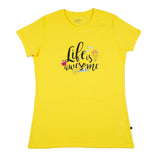 Proteens Women Round Neck Half Sleeves Tshirt