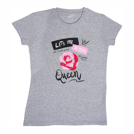 Proteens Women Round Neck Half Sleeves Tshirt