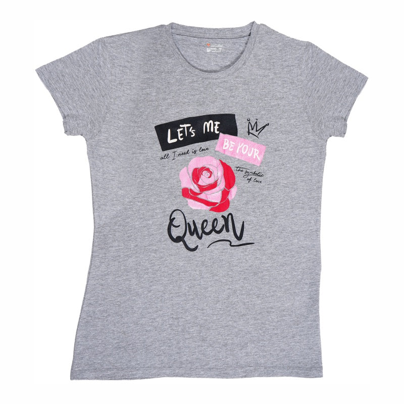 Proteens Women Round Neck Half Sleeves Tshirt