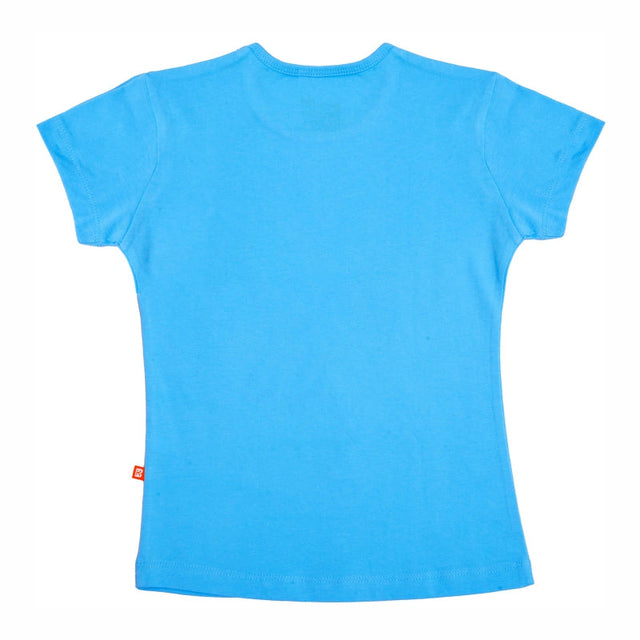 Girls 100% Cotton T-Shirt Round Neck Half Sleeves - Bodycare