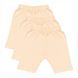 Dyca Girls Solid Shorties Pack Of 3