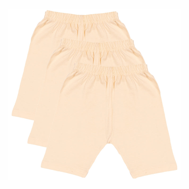 Dyca Girls Solid Shorties Pack Of 3