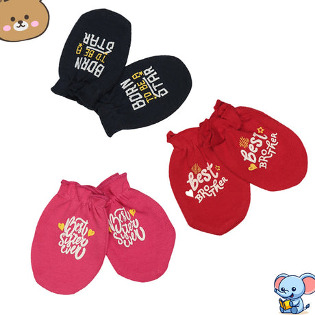 Bodycare Unisex Baby Mittens Pack Of 6
